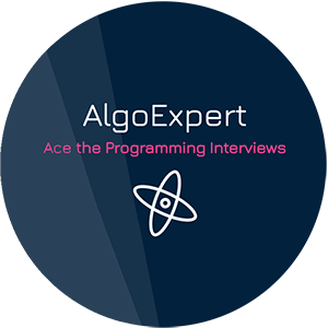 A logo for AlgoExpert